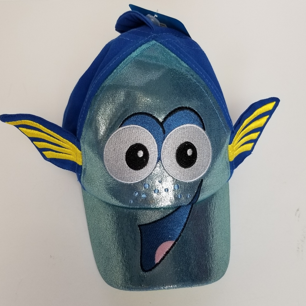 DISNEY PIXAR FINDING NEMO DORY 3D FIN HAT NWT